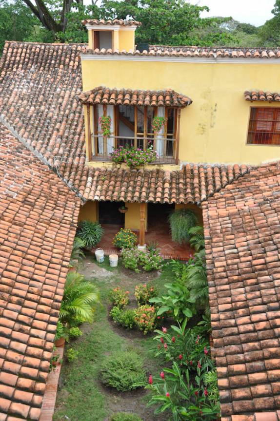 A Casa Amarilla, nosso hostal em Mompós, na Colômbia